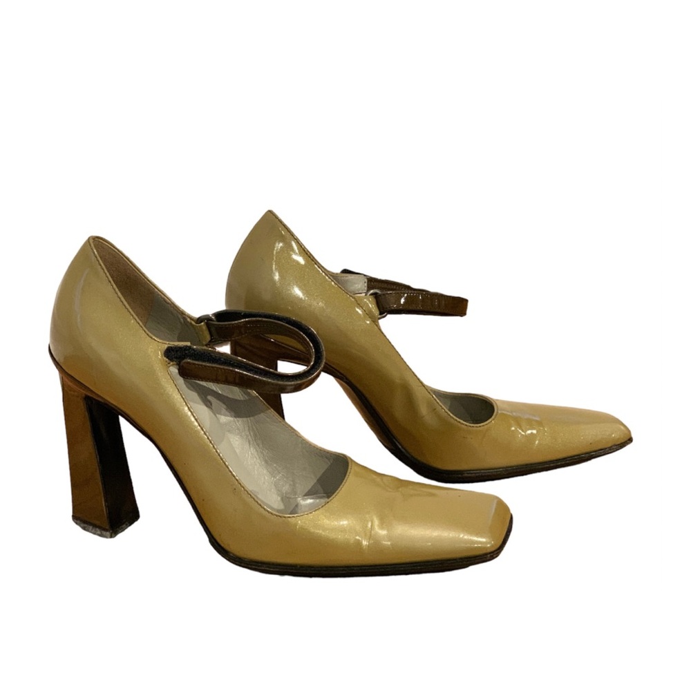 Rare, Iconic 90s Square Toe Prada Mary Janes - Picture 2 of 11